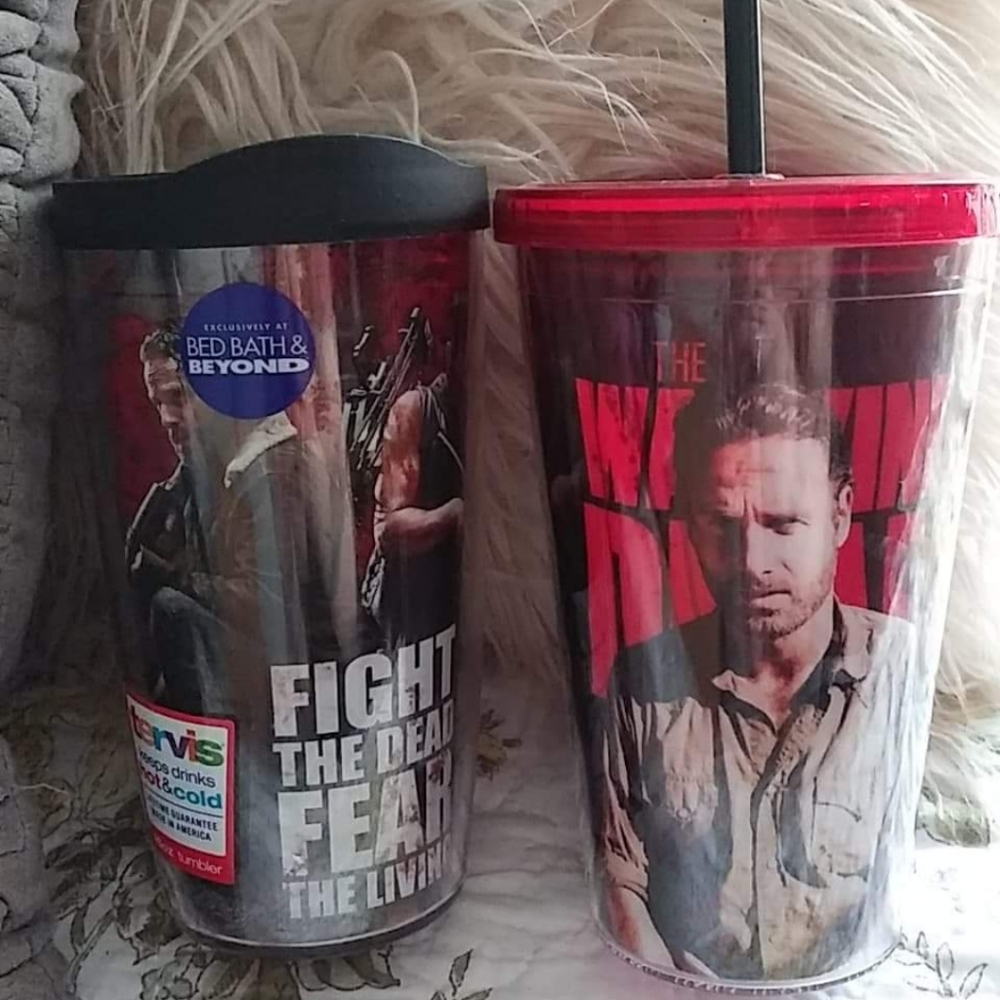 Rick & Daryl Travel Cups